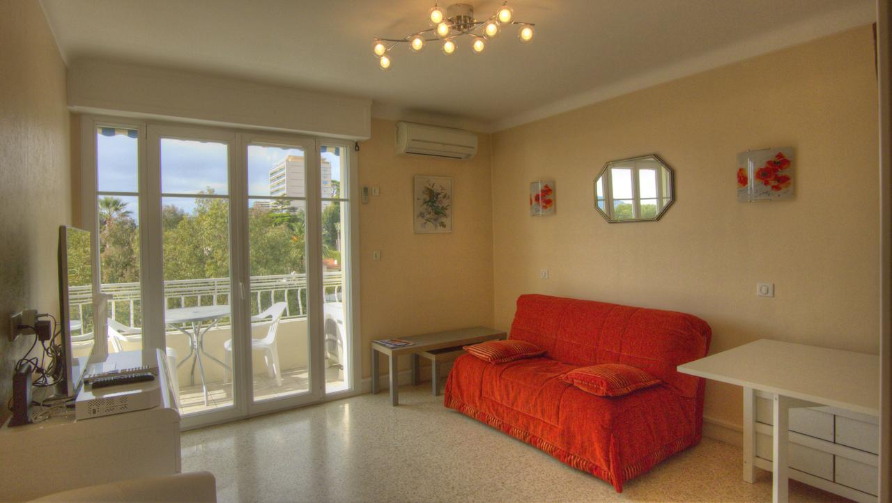 Studio 3 Etoiles Vue Mer 150M Plages Parking Clim Wifi Кан Екстериор снимка