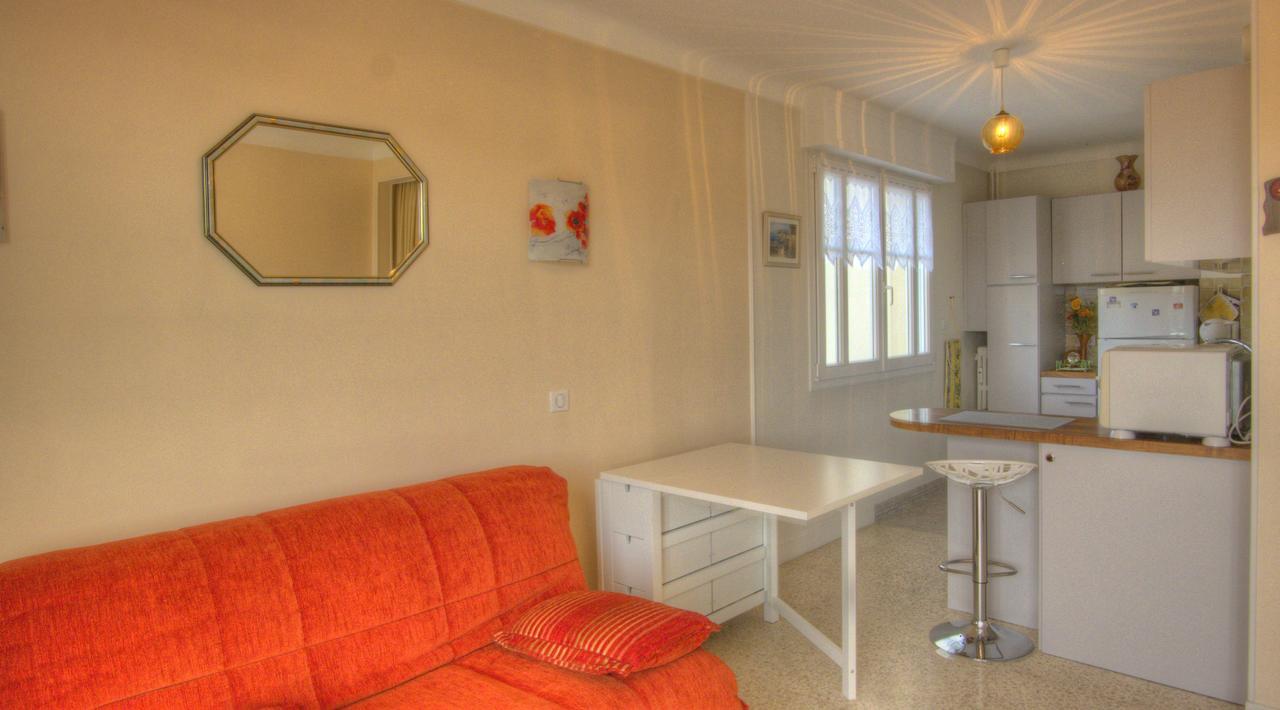 Studio 3 Etoiles Vue Mer 150M Plages Parking Clim Wifi Кан Екстериор снимка